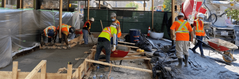 Meridian hall exterior elements by Beton.